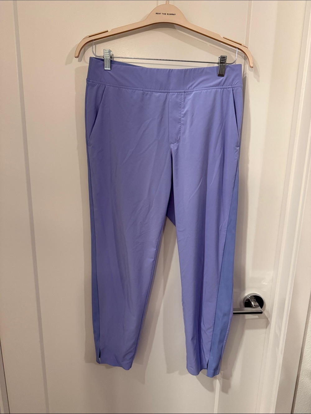 Athleta Lavender Cropped Pull-On Pants